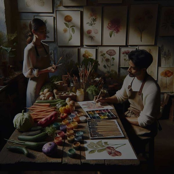 Comment organiser un atelier de peinture végétale avec des pigments naturels ?